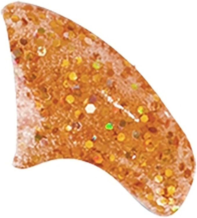 Soft Nail Caps 60 Packs for Cats - Gold Holographic Glitter Small