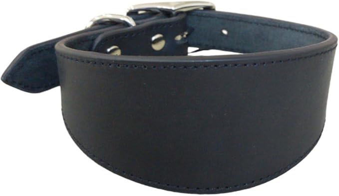 Leathers Dogs Collar Adjustable Collars for Outdoor Walking Lurchers Sighthounds Puppy Pet Supply Leathers Padded Wide