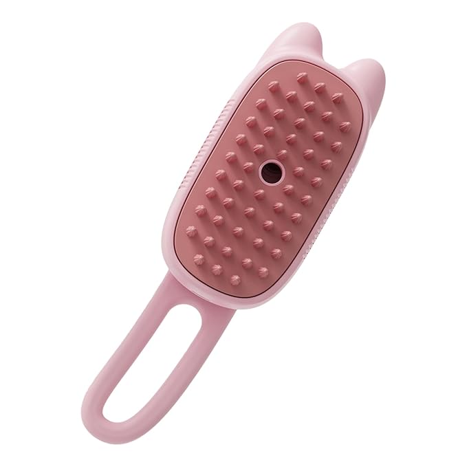 Brosse Vapeur Chat, Multi-Function Cat Grooming Brush Removing Loose Hair, Brosse Pour Chat, Cat Hair Brush For Short, Medium, And Long Pet Hair For Cats And Small (B)