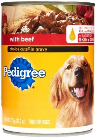 Pedigree Beef Choice Cuts in Gravy Wet Dog Food (Pack of 8)