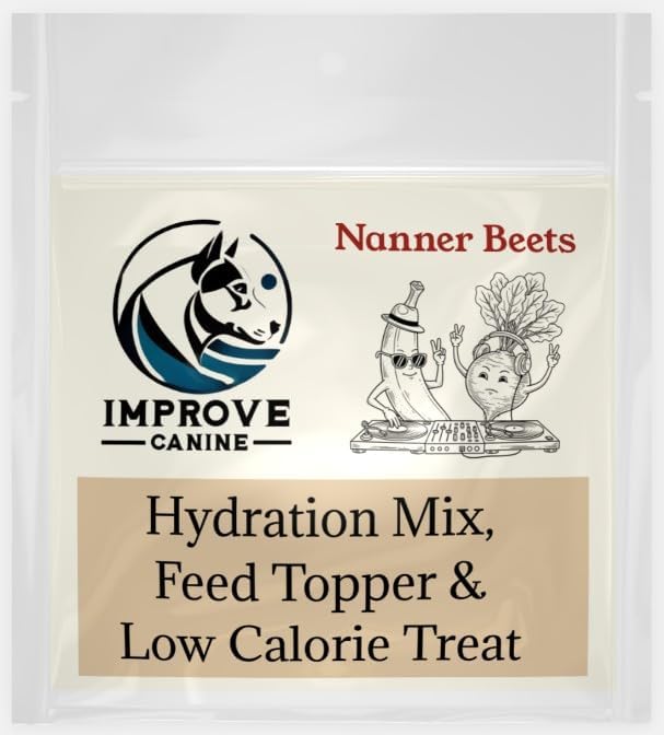 Hydration Mix, Feed Topper and Low Calorie Treat (Nanner Beets)