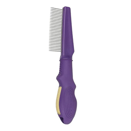 Gentle Massage Cats Grooming Brush ABS Deshedding Comb Reduces Shedding Enhances Maintenance Portable Pet Deshedding Tool