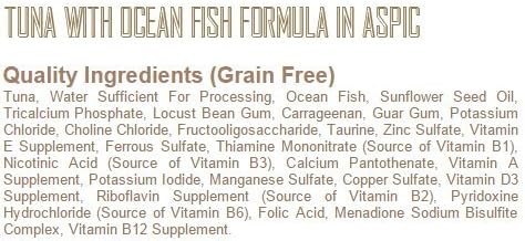 Fussie Cat Premium Grain Free Canned Cat Food 3 Flavor Variety: (4) Tuna with Chicken, (4) Tuna with Salmon and (4) Ocean Fish, 2.82 Oz Each (12 Cans Total)