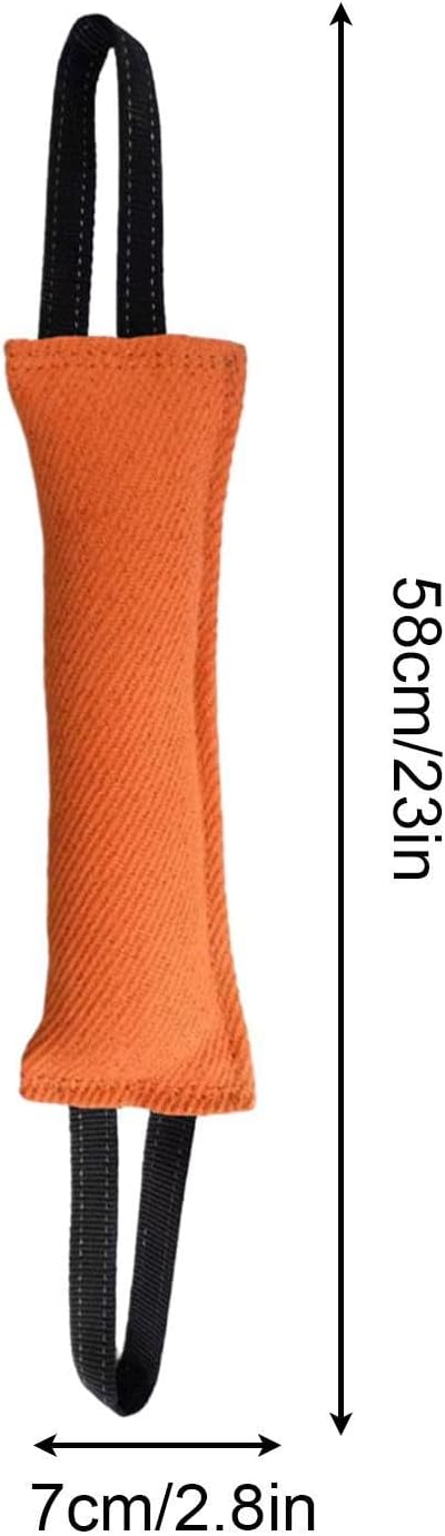 Dog Training Tool - Pet Fetch Supplies, 58x7cm Bite Resistant Dog Chew Toy for Training, Sturdy Structure with Flexible Texture, Reliable Animal Tool for Play Boosting and Pet Engaging