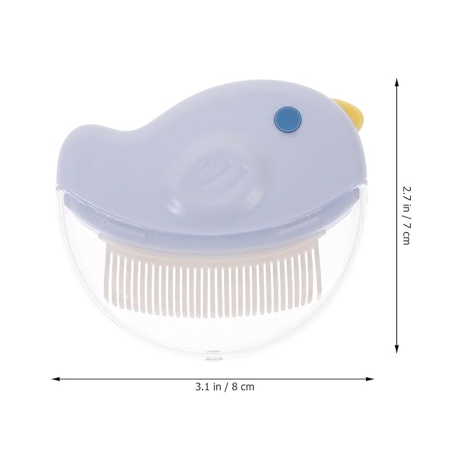 UPKOCH 2pcs Cat Grooming Combs for Indoor Cats, Detangling Hair Remover Brushes with Fine Teeth, Blue Pet Hair Cleaning Tools for Matted Fur and Shedding