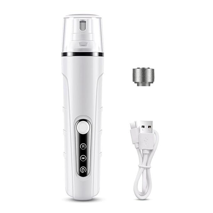 Efficient and Practical Pet Nails Grinder with Hard Grinding Head Great for Small to Large Breeds Cats Dog Grooming Supply Pet Nails Care Kits