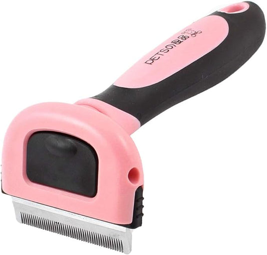 Pink Black Plastic Handdle 5cm Width Cat Dog Pet Grooming Rake Comb (id: 475 fd3 a66 050 e6d