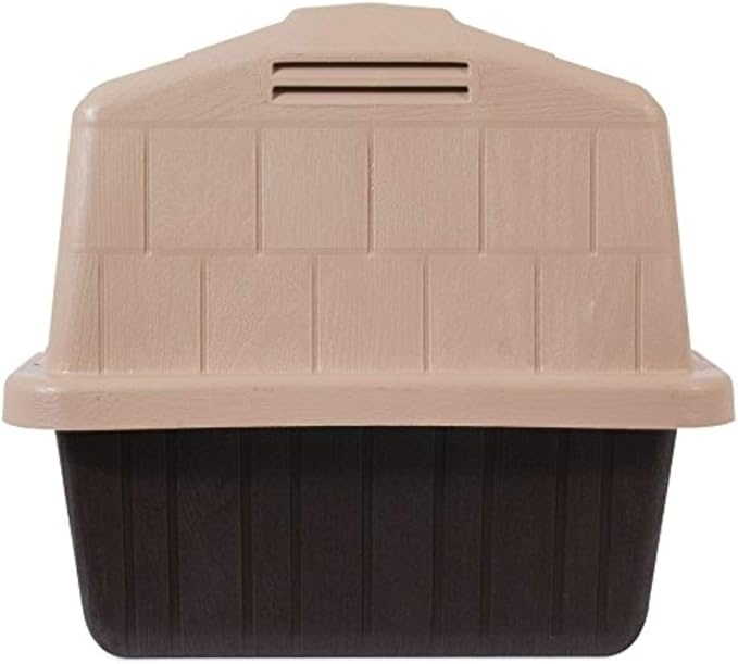 Petmate Aspen Pet Outdoor Dog House, Medium, For Pets 25 to 50 Pounds