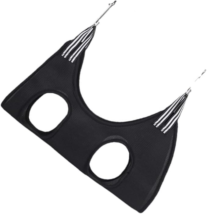 BESPORTBLE 1 Set Pet Nail Trimming Hammock for Dogs Cats Professional Grooming Harness Ergonomic Design Easy to Install Sturdy and Practical for Safe Nail Care Black