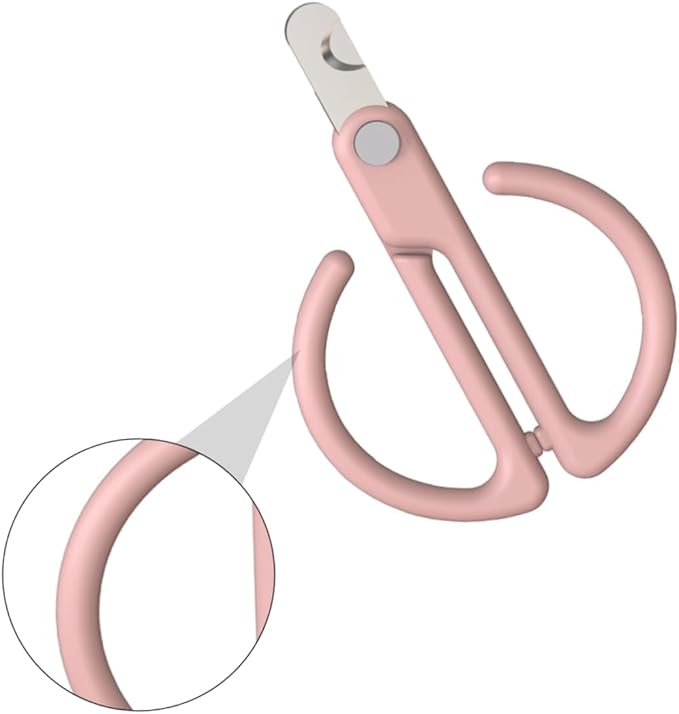 1pc Pet Nail Clipper Dog Cat Scissors Sharp Trimming Tool Ergonomic Design Professional Pet Grooming Supply