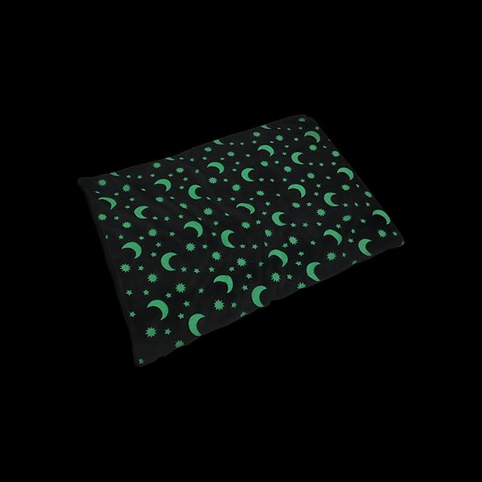 Pet Winter Pad Luminous Dog Floor Pad Cat Warmth Mat Soft Polar Fleece 50x70cm Washable Pet Supply for Indoor Use