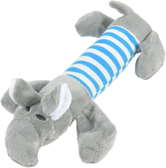 Cats and Dogs Pet Plush Dinosaur Toys Interactive Dog Chew Toys Plush Stuffing Pet Supplies Dog Toys for Small Dogs(Red)