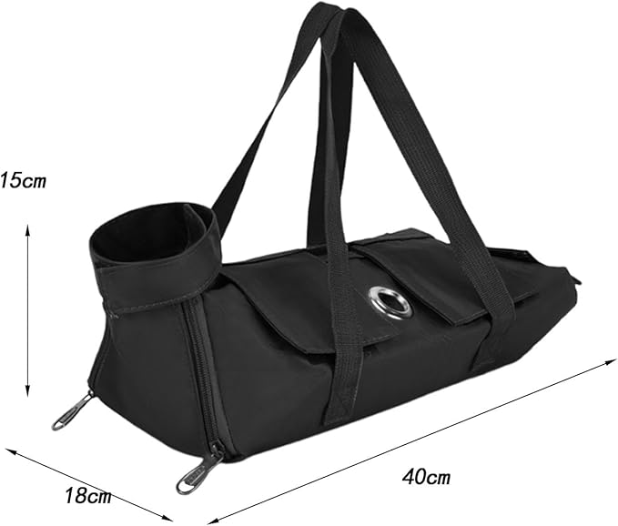 Cat Grooming Hammock Cat Carrier Bag Carrying Handbag Cat Bathing Bag for Hair Care Ear Cleaning Clipping Nails Short Trips, 40x18x15cm
