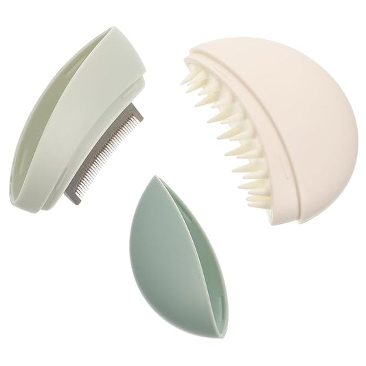 Milisten Comb Grooming Brush for Cats and Dogs Dematting Tool for Easy Shedding Control Lightweight and Portable Design for Daily Use