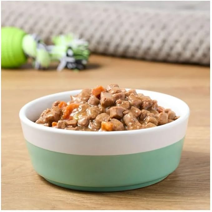 Ol's~Roys Wet Dog Food Variety Pack, 24 Cans, 5.5 oz Each, Bacon Cheeseburger & Country Stew in Gravy, Complete & Balanced Meal, Soft Texture for Small to Large Breeds, No Artificial Flavors
