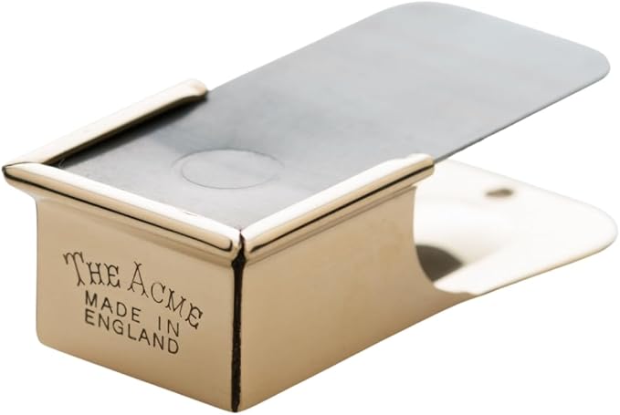 ACME Genuine 470 Dog Training Clicker Cricket - Positive Reinforcement, Loud & Reliable, WWII D-Day Paratrooper Memorabilia. Made in The UK. Solid Brass with a Polished Brass Finish