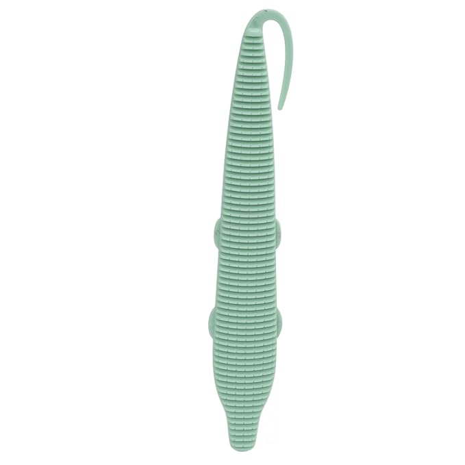 ZJchao Cat Grooming Brush Dog Brush for Short Haired Dogs Simulated Tongue Design Pet Hair Removal Comb with Dual Color Green Gold