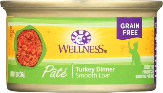 Wellness Turkey Cat Can 12/3Oz