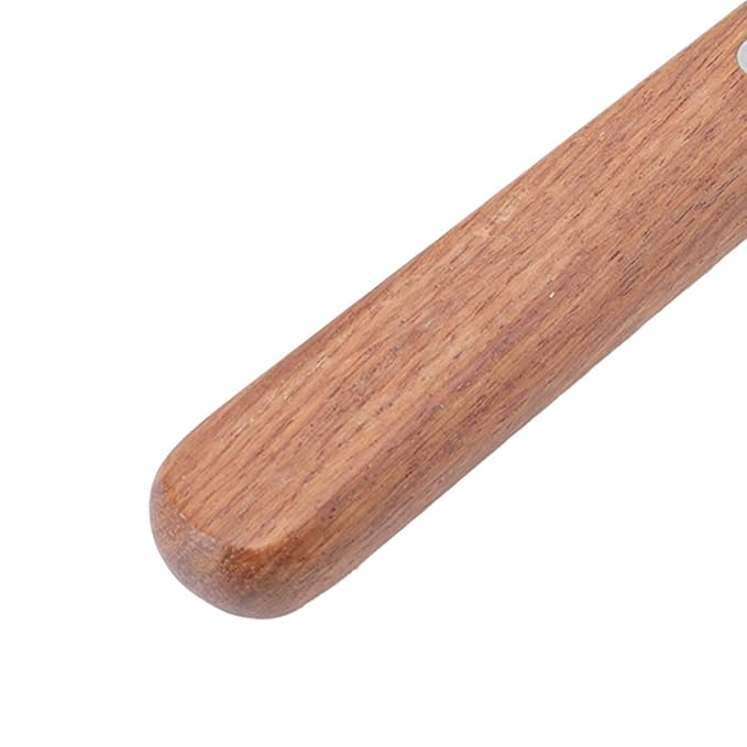 GLOGLOW Nan Dog Hairball Remover, Wooden Stainless Steel Stripping Knife, Professional Pet Grooming Tool for Dogs and Cats, Ideal for Grooming Border Terriers Dog Supplies