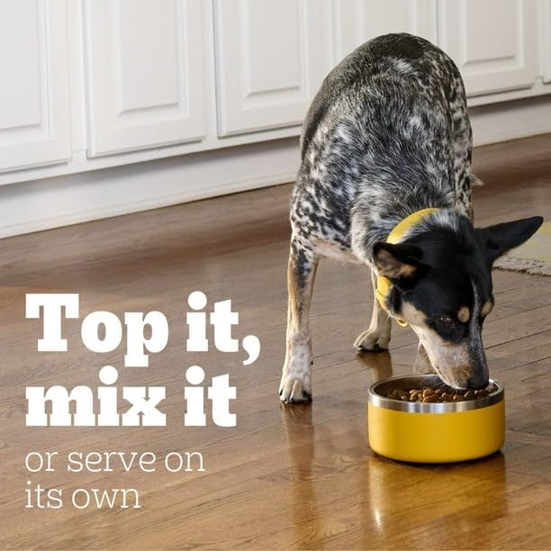 (Pack of 6) Puppy Chopped Ground Dinner with Chicken & Beef Canned Wet Puppy Food, (12) 13.2 Oz, Balanced Recipe for Puppies