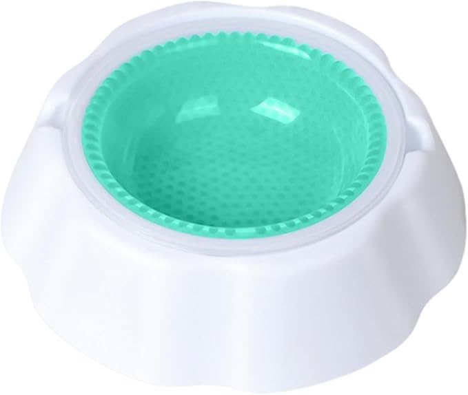 Dog Cooler Bowl Chilling – Ergonomic Premium Compact Sleek, Versatile, Functional, Durable, Summer Cooling Pet, Supplies Cat Condensation Beads, Ice | Multipurpose Outdoor Indoor Utility