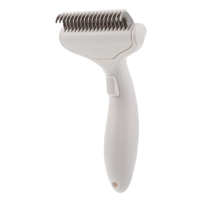 Cat Hair Brush: Pet Grooming Shedding Comb With Stainless Steel Pins Pet Grooming Supplies for Remove Puppy Cat Loose Hair Undercoat