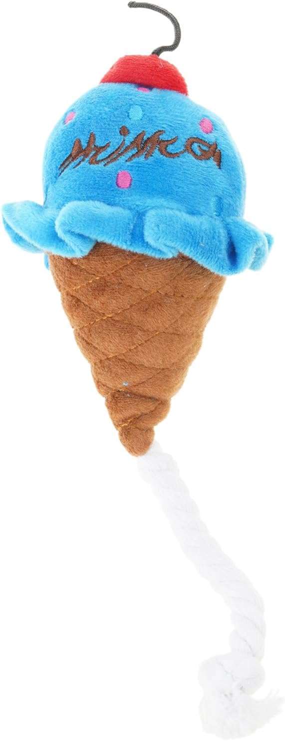 Peiiwdc Stuffed Simulation Food Shape Dogs Squeaky Toy Soft Massage Supplies Pet Simulation Food Molar Pet Supplies Chew for Aggressive Chewers Large Breeds Indestructible for Small Stuffed