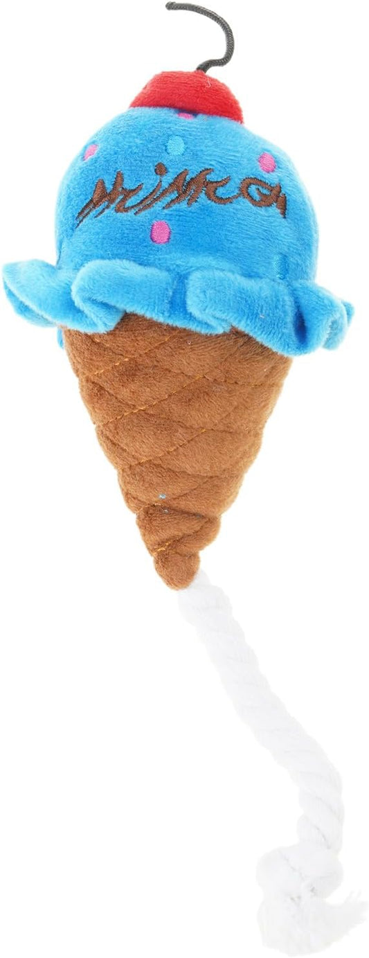Peiiwdc Stuffed Simulation Food Shape Dogs Squeaky Toy Soft Massage Supplies Pet Simulation Food Molar Pet Supplies Chew for Aggressive Chewers Large Breeds Indestructible for Small Stuffed