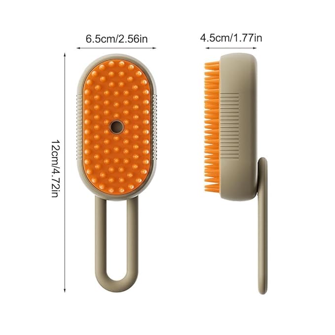 3-in-1 Cat Steamy Brush Self-Cleaning Dog Grooming Brush Electric Pet Massage Comb Pet Supplies