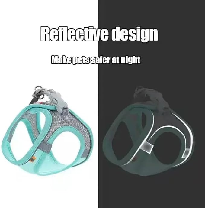 Cats Dog Accessories Small Dog Collar Safety Vest Pet Chest Rope Dogs Cover Breathable Adjustable Harnesses Supplies Products 113302208876 Ydrue XS 1.5-3 Kg/G