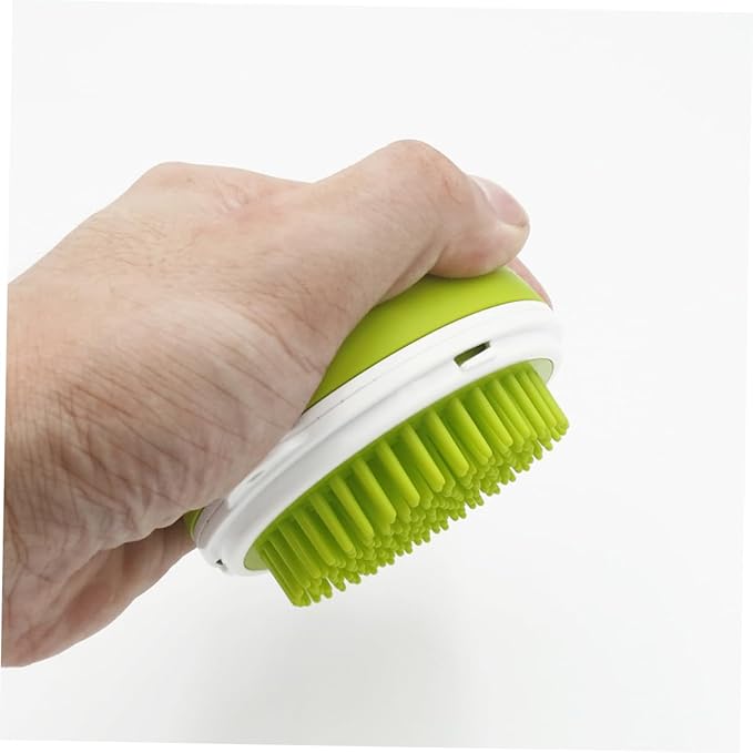Happyyami Massage Comb Multifunctional Grooming Tool for Bathing and Detangling for Dogs and Cats Skin-friendly Design Pleasant Grooming