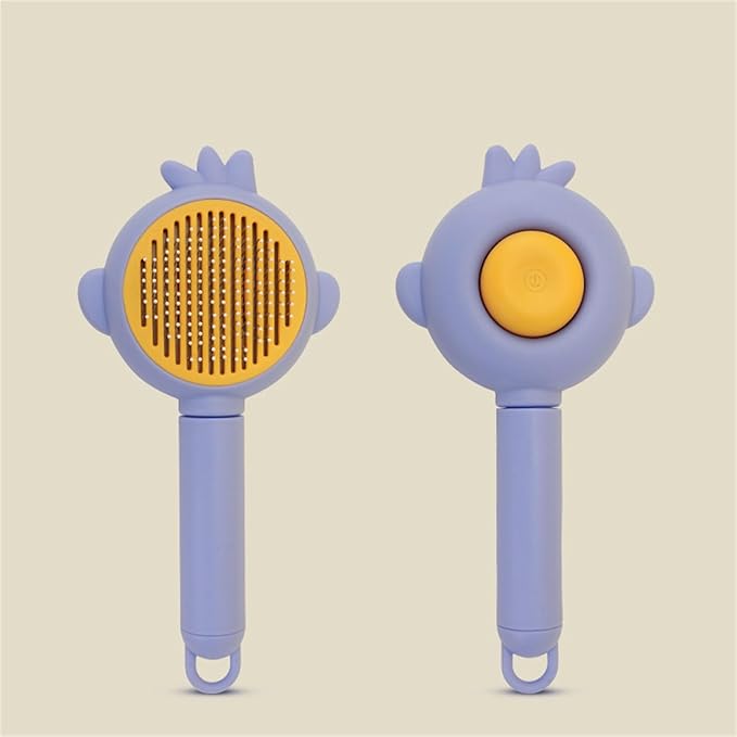 Lovely Shape Pet Comb Deshedding Brush with Easy Function Pet Grooming Accessory Hair Tool Deshedding Brush for Dog Cats