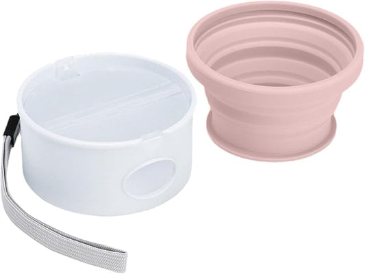 Portable Dog Accessories, Feeder Dish Puppy Bowls, Pet Feeding Station for Puppies Dogs and Kittens, Cat Bowl, Pet Supplies, Cat Feeder, Indoor Outdoor Feeding Kitten Bowls