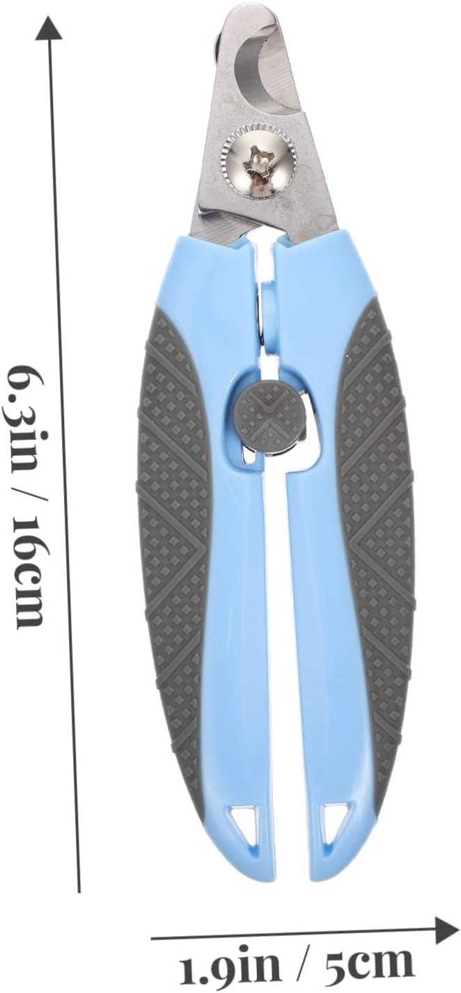 Happyyami Convenient Cat Nail Clipper Ergonomic Design for Easy Grooming Suitable for Cats and Dogs Non- for Home