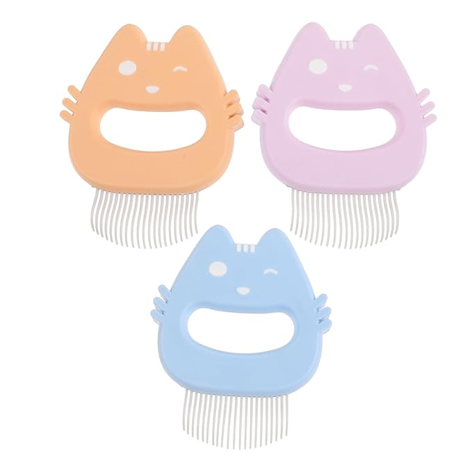 3pcs Pet Comb for Cats Dogs Matted Fur Remover Slicker Brush Dematting Comb Daily Use Hair Removal Grooming Tool Pet Supplies