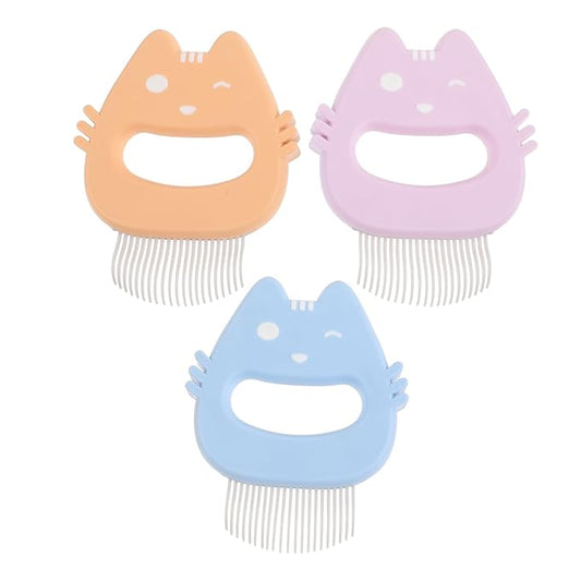 3pcs Pet Comb for Cats Dogs Matted Fur Remover Slicker Brush Dematting Comb Daily Use Hair Removal Grooming Tool Pet Supplies