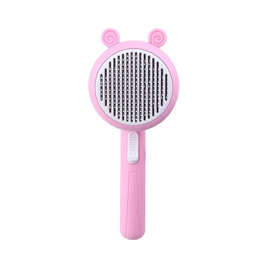 Pet Brush Slicker Combs Bent Steel Needle For Shedding & Grooming For Most Long/Short Hair Dogs Cats Pet Slicker Brush With Soft Massage Grooming For Cats With Double