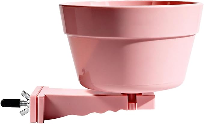 Dog Crate Water Bowl, Removable Detachable Puppy Feeder, 13.5x7cm, Indoor Outdoor Feeding Container, Small Dog Food Holder, Easy Clean Design, Stable Pet Supply, for Home, Yard, Apartment