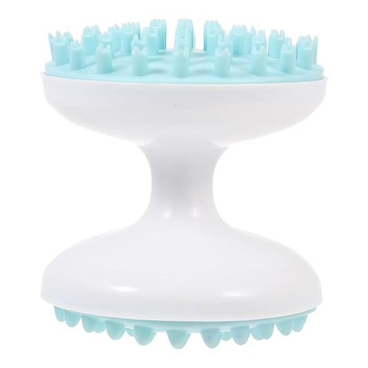 DOITOOL Cat Massage Comb and Pet Grooming Brush Plastic Bathing Hair Cleaner Green Multi-use Massage Tool for Cats and Dogs