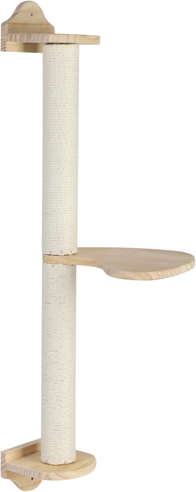 Dorakitten Cat Scratching Posts, 2 PCS, Sisal Hemp, Wall Mounted, Modern Style, Large Breed Friendly