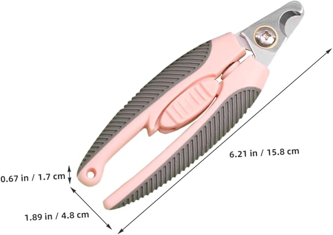 Professional PET Nail Clipper for Dogs and Cats Compact Wear-Resistant Nail Trimmer Ergonomic Grip for Daily Use and Grooming Supplies