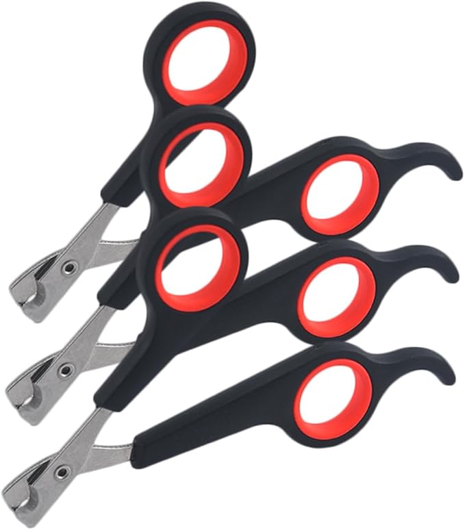 BESPORTBLE 9pcs Professional Pet Nail Clippers Ergonomic Trimmers for Cats and Dogs Non- Handle to Use for Home Grooming