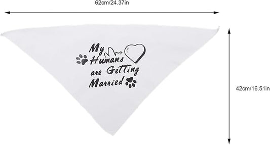 Cabilock 2pcs Decorative Dog Bandanas Bulk, Triangle Scarf Pet Bibs, Washable Puppy Bandanas for Dog and Cat Apparel, Stylish Pet Supplies for Everyday Wear