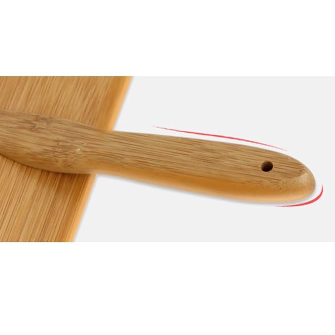 Beaupretty Wooden Pet Grooming Comb with Ergonomic Handle for Dogs and Cats Detangling and Hair Cleaning Tool Premium Skin-friendly Wood Removes Loose Hair Knots Dander and Tangles