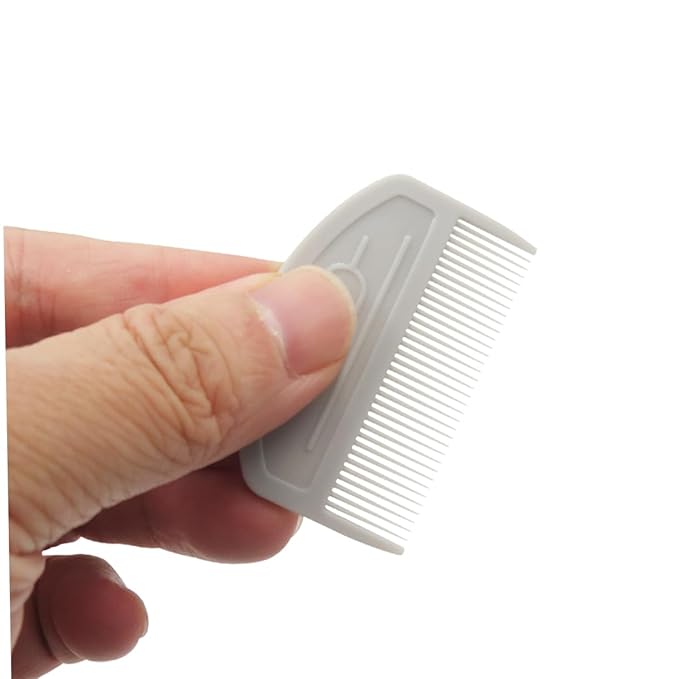 SUPVOX Pet Hair Removal Brush Grey Multifunctional Grooming Comb for Bath Pet Hair Comb Tool Dog Scrubber for Bath