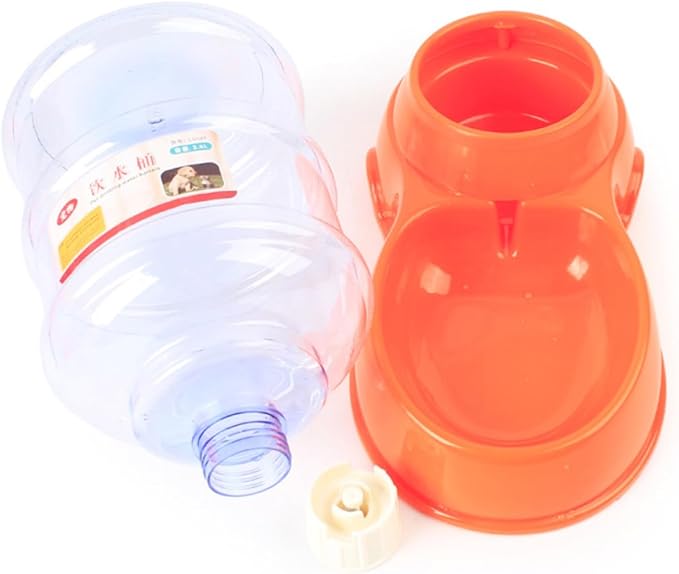 Dog Cat Automatic Feeder 3.5l Pet Water Bowl Filtered Drinking Fountain Spill Leakproof -Slip Pad Easy to Assemble