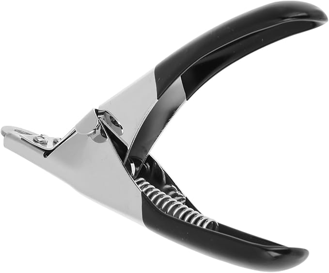 GLOGLOW Nan Professional Dog and Cat Nail Clippers, Ergonomic Stainless Steel Nail Trimmer for All Pet Sizes Dog Grooming Supplies (Black)