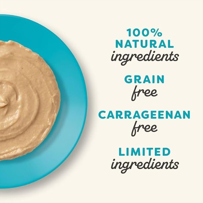 Applaws Mousse Natural Wet Cat Food in 4 Flavors with Tuna Fillet, Salmon, Mackerel or Chicken (12 Pouches Total, 2.47 Ounces Each) Plus Shaynanigans Silicone Lid