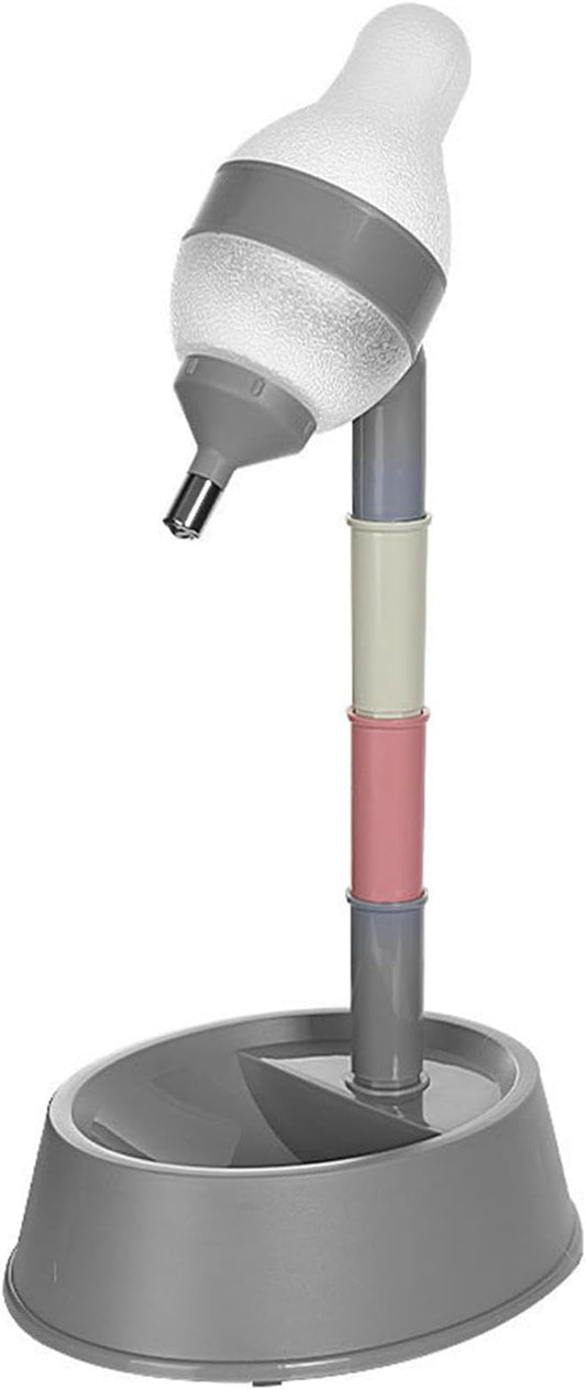 Buyter 2 in 1 Cat Feeder,Adjustable Dog Food Feeder & Water Dispenser,Pet Food Water Dish 2.2L Food and 528ML Waterer