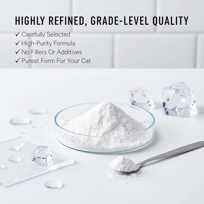 PurrVita Taurine for Cats,Taurine for Dogs,Kittysupps Cat Taurine Supplement for Heart & Eye Health - Premium Formula with Essential Vitamins for Adult Cats & Kittens